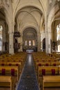 Eglise Notre-Dame de Gontaud-de-Nogaret, Gontaud-de-Nogaret, New Aquitaine, France Royalty Free Stock Photo