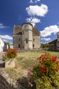 Eglise Notre-Dame de Gontaud-de-Nogaret, Gontaud-de-Nogaret, New Aquitaine, France Royalty Free Stock Photo