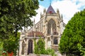 Eglise Saint Etienne, ancient Catholic church, Beauvais, France Royalty Free Stock Photo