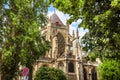 Eglise Saint Etienne, ancient Catholic church, Beauvais, France Royalty Free Stock Photo