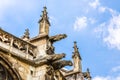 Eglise Saint Etienne, ancient Catholic church, Beauvais, France Royalty Free Stock Photo