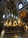 Eglise saint sulpice, one of the most important monument in Paris, France