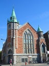 Eglise Unie Saint-Jean Saint John United Church Royalty Free Stock Photo