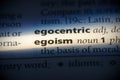 Egoism