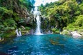 The Egret basin waterfall on La Reunion island Royalty Free Stock Photo