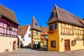 Eguisheim, Alsace. France. Royalty Free Stock Photo