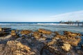 Egypt Africa - Pier Above the Coral Reef and Seascape of Red Sea Royalty Free Stock Photo