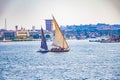 Sail boat, Egypt, aswan, river nile, boats, rocks, beauty, beautiful,