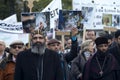 Egypt Christian demonstrate in Vienna Royalty Free Stock Photo