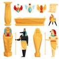 Egypt culture symbols Royalty Free Stock Photo