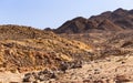 Egypt. Desert and mountains of the Sinai Peninsula.