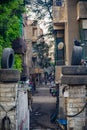 The passage of life in Cairo, Egypt Royalty Free Stock Photo