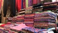 A famous bazaar in the historic center of Cairo, Khan El-Khalili, Egypt. Royalty Free Stock Photo