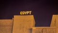 Egypt letters written on ancient Egyptian wall and caffin of mummy, eagle and cat had very important place in ancient egypt