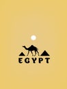 Egypt logo on a white background