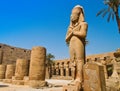 Egypt, Luxor, Karnak temple Royalty Free Stock Photo