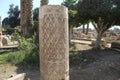 Pillar in Mit Rahina Museum