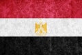 Egypt Metallic flag, Textured flag