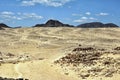 Egypt, the mountains of the Sinai desert Royalty Free Stock Photo