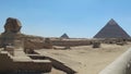 Egypt pyramid Gyza Chefren Royalty Free Stock Photo