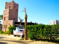 Egypt Resort Hotel on the Red Sea. Old Egypt Royalty Free Stock Photo