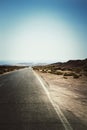 Egypt Road Royalty Free Stock Photo