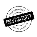 Only For Egypt rubber stamp