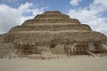 Egypt, Saqqara Museum Complex. Step pyramid of Djoser near. Royalty Free Stock Photo