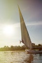 Egypt. Ship at the Nile in Luxor