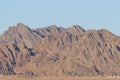 Egypt, Sinai, Mount Moses. Road on which pilgrims climb the mountain of Moses. Royalty Free Stock Photo