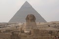 Egypt. Sphinx and Pyramid