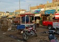 Egypt Street Market Scene Royalty Free Stock Photo