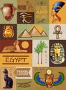 Egypt Symbols Poster