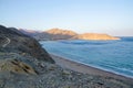 Egypt, Taba, a view of the Gulf of Aqaba Royalty Free Stock Photo