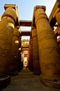 Egypt Temple of Karnak Royalty Free Stock Photo