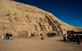 Egypt, on the way to the temple of Abu Simbel temples