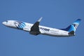 EgyptAir plane flying to various destinations