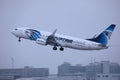 EgyptAir plane flying to various destinations