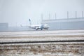 EgyptAir Boeing 737-800 SU-GEH in Munich Airport, MUC Royalty Free Stock Photo