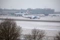 EgyptAir Boeing 737-800 SU-GEH in Munich Airport, MUC Royalty Free Stock Photo