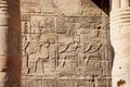 Egyptian ancient hyeroglyphics Aswan temple Philae