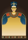 Egyptian Background and Design Elements Royalty Free Stock Photo