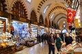 Egyptian Bazaar spice market in Istanbul Royalty Free Stock Photo