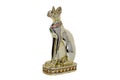 Egyptian cat figurine Royalty Free Stock Photo