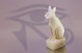 Egyptian cat statue Royalty Free Stock Photo