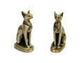 Egyptian cat statue toy souvenir Royalty Free Stock Photo