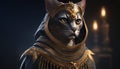 Egyptian cats were revered by ancient Egyptians, worshiped as goddesses, and known for their grace, beauty, and hunting skills.