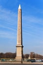 Egyptian column on Place de Concorde.