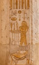 Egyptian drawings and hyerogliphs close up