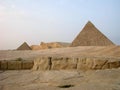 Egyptian Famous Great Pyramid Of Giza Royalty Free Stock Photo